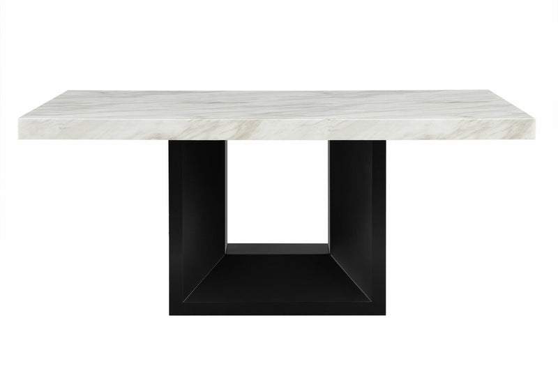 D02 Dining Table + D03dc Black - D02DT+D03DC-BLK