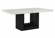 D02 Dining Table + D03dc Black - D02DT+D03DC-BLK