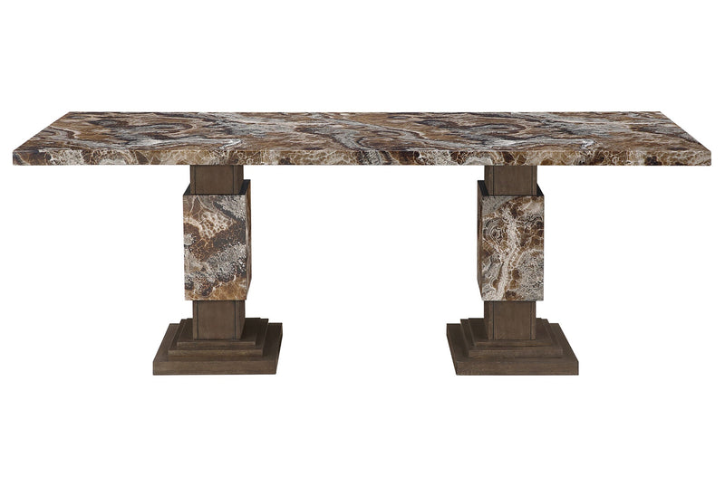 D12 Brown Dining Table - D12DT-BRWN