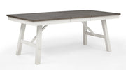 D215 - Lindsy Rec 6PC (Rectangle Table & 4 Chairs & Bench) - D215-6PC