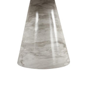 [D218-Table] Eva - Dining Table (White), MDF / PU, White Each - D218-Table