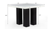 D256 - Blaze Grey Counter Height Chair (Grey PU) - D256-2