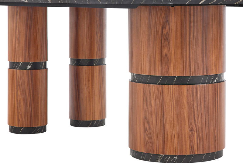 D2571 Dining Table And 6 D2571 Dining Chairs - D2571DT+D2571DC 7PC