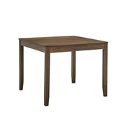 [D320-5PC-Set] Verona - 5PC Dining Set (Brown), Wood, Brown Box: 1 of 1 Each - D320-5PC-Set