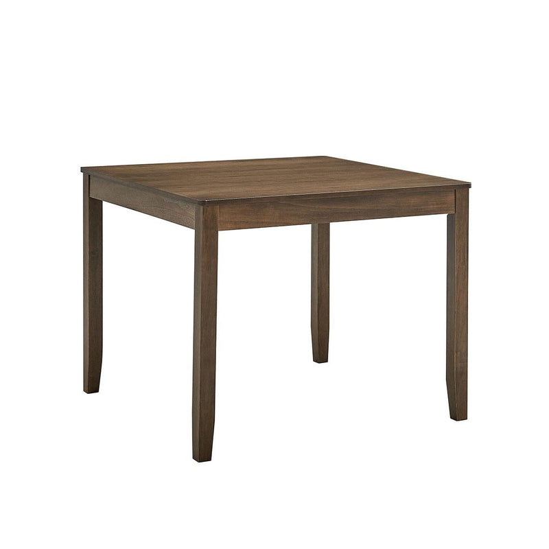 [D320-5PC-Set] Verona - 5PC Dining Set (Brown), Wood, Brown Box: 1 of 1 Each - D320-5PC-Set