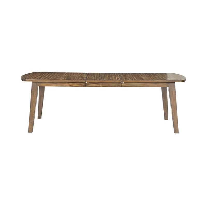 [D323-Table] Ellison - Dining Table, Solid Rubber Wood, MDF, Acaica Veneer, Brown Box: 1 of 1 Each - D323-Table