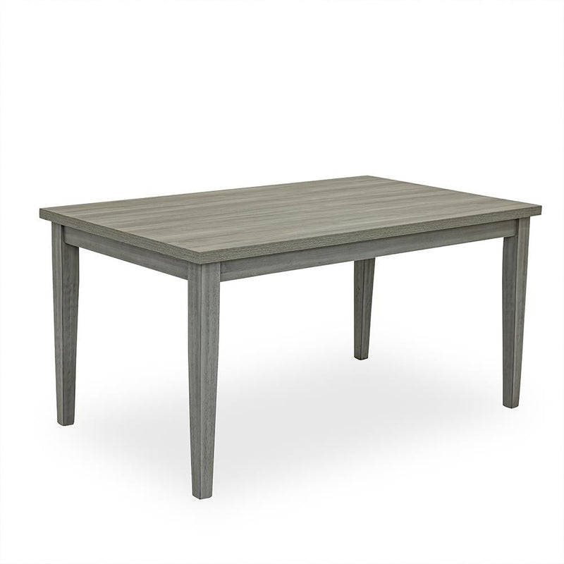 [D328-Table] Miral - Dining Table, MDF, Melamin, Rubber Wood, Gray Box: 1 of 1 Each - D328-Table