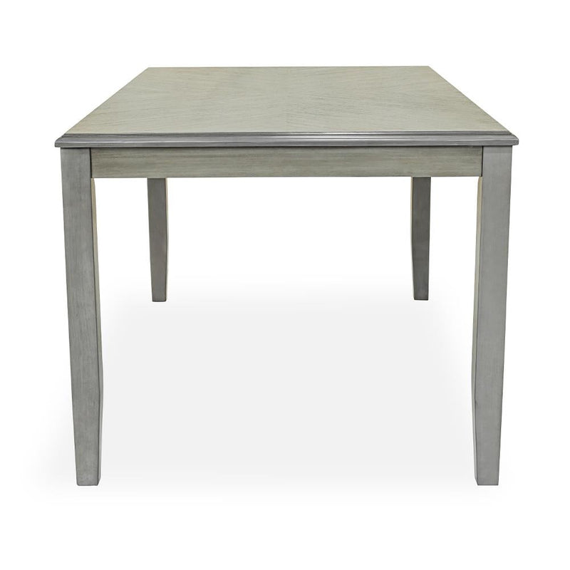 [D334-Table] Sabrinal - Dining Table , Rubber Wood, Gray Box: 1 of 1 Each - D334-Table
