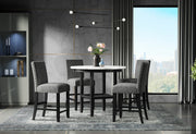 D40011 Bar Table + 4 D1622 Bar Stools - D40011BT+D1622BS