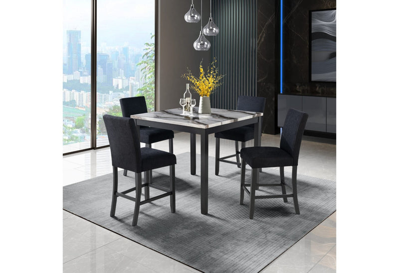 D4054 Bar Table With 4 Bar Stools - D4054BT+BS