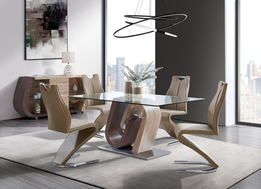 D4126n Dining Table And 6 Dining Chairs - D4126NDT-2+D4126NDC 7 PC