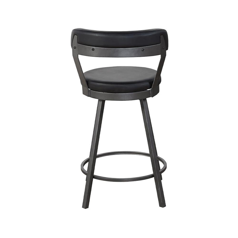 [D522-B] Cordoba - Barstool (Black, PU), PU, Metal, Black Box: 1 of 1 Box of 2 - D522-B