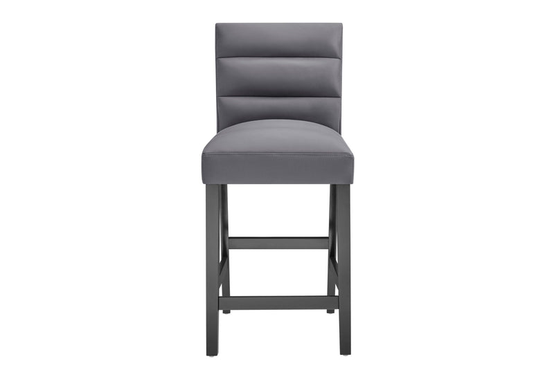 D895 Bar Table With 4 D895 Bar Stools - D895BT+D895BS-GREY