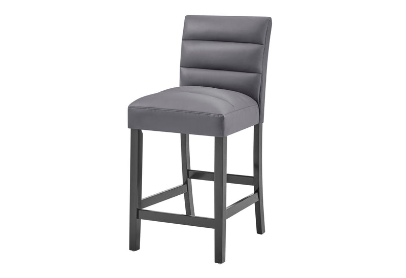 D895 Bar Table With 4 D895 Bar Stools - D895BT+D895BS-GREY