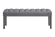 D895 Grey Dining Bench - D895DT-BN-GREY