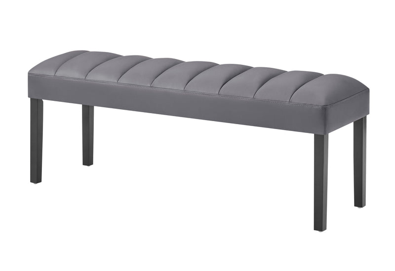 D895 Grey Dining Bench - D895DT-BN-GREY