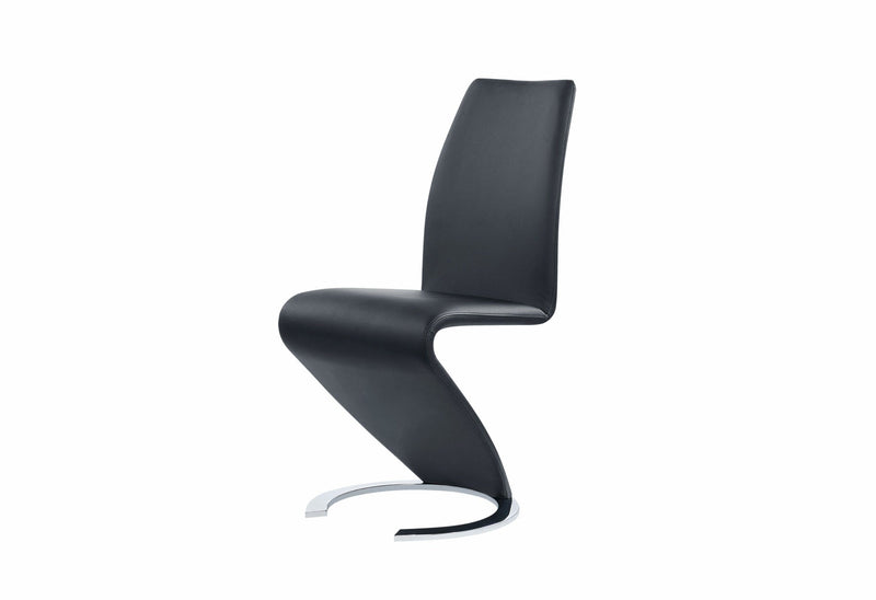 D9002 Black Dining Chair - D9002DC-BL (M)