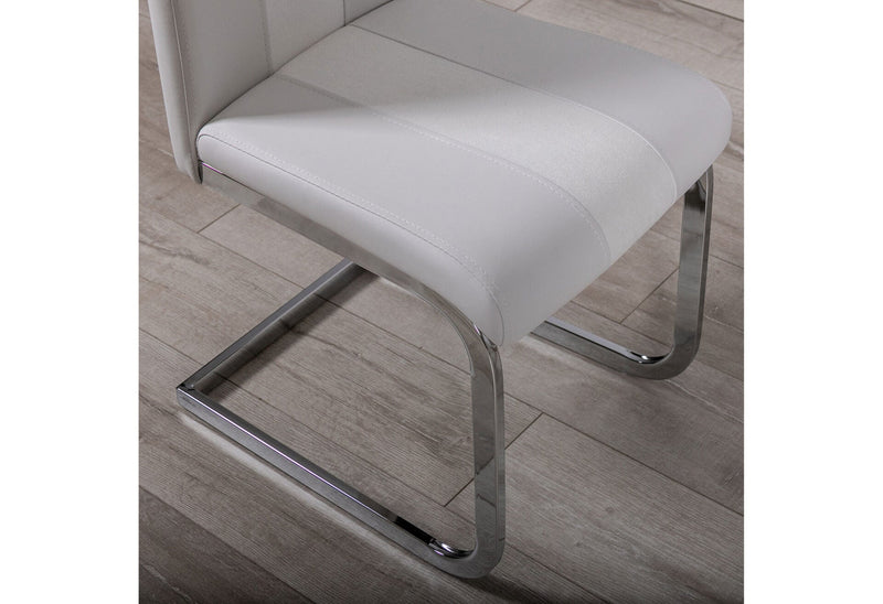 D915 White Dining Chair - D915DC-WH