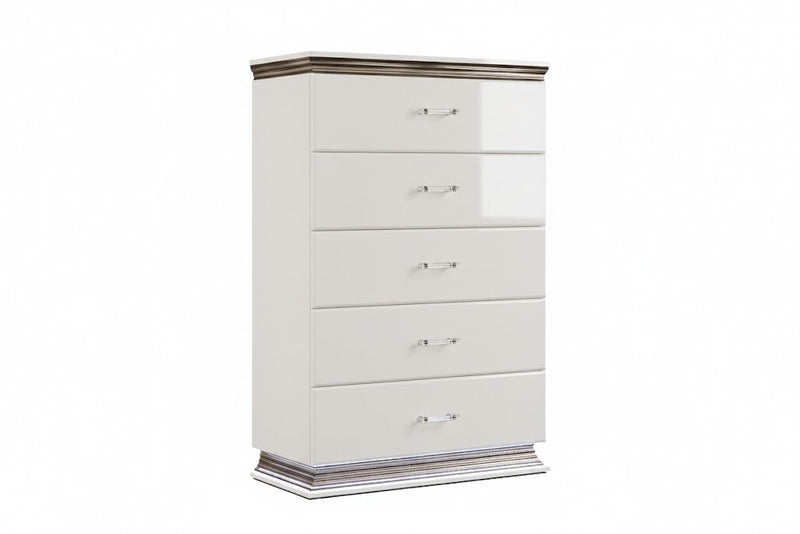 Dalal White King 5 Piece - DALAL-WT-K-5PC