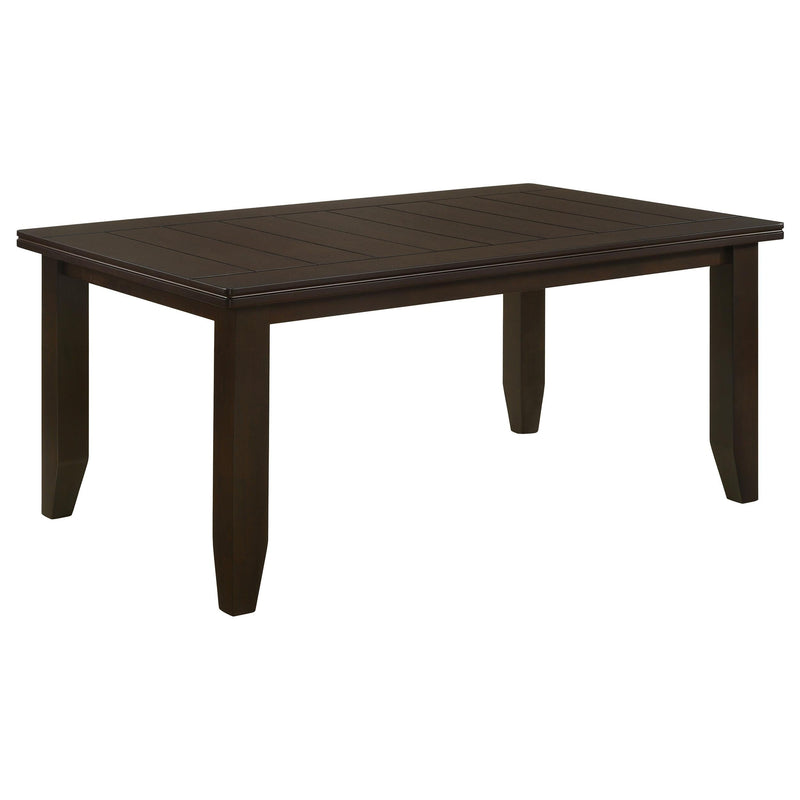 Dalila Rectangular 66-inch Wood Dining Table Cappuccino - 102721