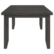 Dalila Rectangular 66-inch Wood Dining Table Dark Grey - 102721GRY