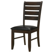 Dalila Wood Dining Side Chair Cappuccino (Set of 2) - 102722