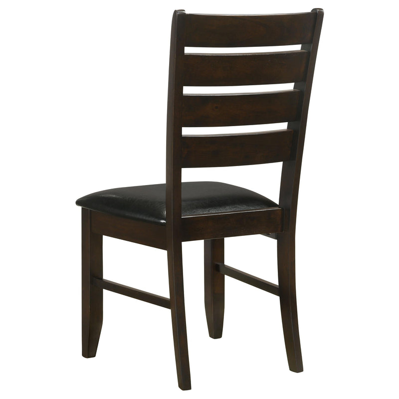 Dalila Wood Dining Side Chair Cappuccino (Set of 2) - 102722
