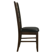 Dalila Wood Dining Side Chair Cappuccino (Set of 2) - 102722