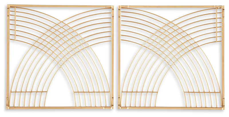 Dalkins Wall Decor (Set of 2) - A8010375 - Lara Furniture