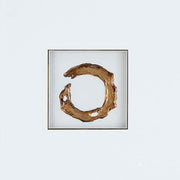 Dallbourne White/Gold Finish Wall Art (Set of 4) - A8000491