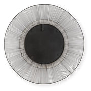 Dallmen Black/Gold Finish Accent Mirror - A8010407
