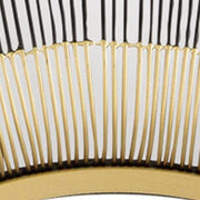 Dallmen Black/Gold Finish Accent Mirror - A8010407