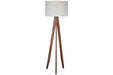 Dallson Brown Floor Lamp - Gate FurnitureFloor Lamps