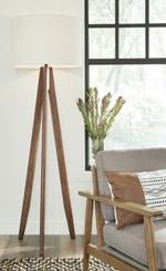 Dallson Brown Floor Lamp - Lara FurnitureFloor Lamps
