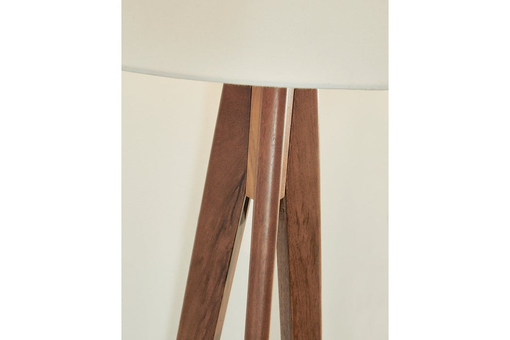 Dallson Brown Floor Lamp - Gate FurnitureFloor Lamps