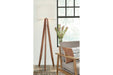 Dallson Brown Floor Lamp - Gate FurnitureFloor Lamps