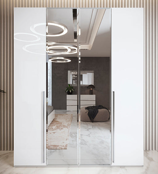 Dama Bianca 4 Door Wardrobe - i43850