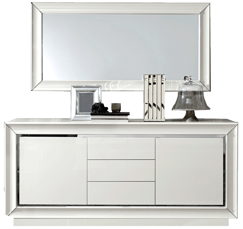 Dama Bianca Buffet Set - Lara Furniture