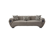 Damla Stationary Sofa Cream in Cream - 101-DAM-GIR08-3