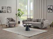 Damla Stationary Sofa Cream in Cream - 101-DAM-GIR08-3