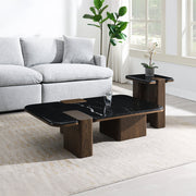 Dana Coffee Table w/Natural Marble - LV04595