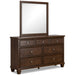 Danabrin Brown Panel Bedroom Set - Gate FurnitureBedroom Set