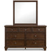 Danabrin Brown Panel Bedroom Set - Gate FurnitureBedroom Set