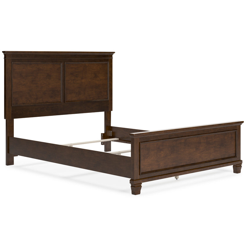 Danabrin Brown Queen Panel Bed - Lara FurnitureQueen Bed