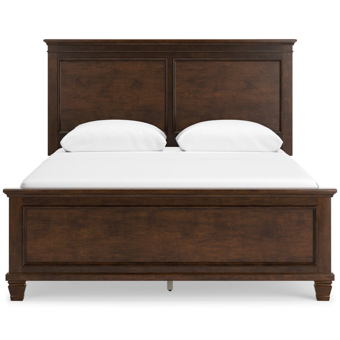Danabrin Brown Queen Panel Bed - Gate FurnitureQueen Bed