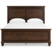 Danabrin Brown Queen Panel Bed - Gate FurnitureQueen Bed