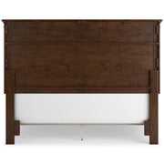 Danabrin Brown Queen Panel Bed - Lara FurnitureQueen Bed