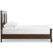 Danabrin Brown Queen Panel Bed - Gate FurnitureQueen Bed