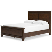 Danabrin Brown Queen Panel Bed - Lara FurnitureQueen Bed