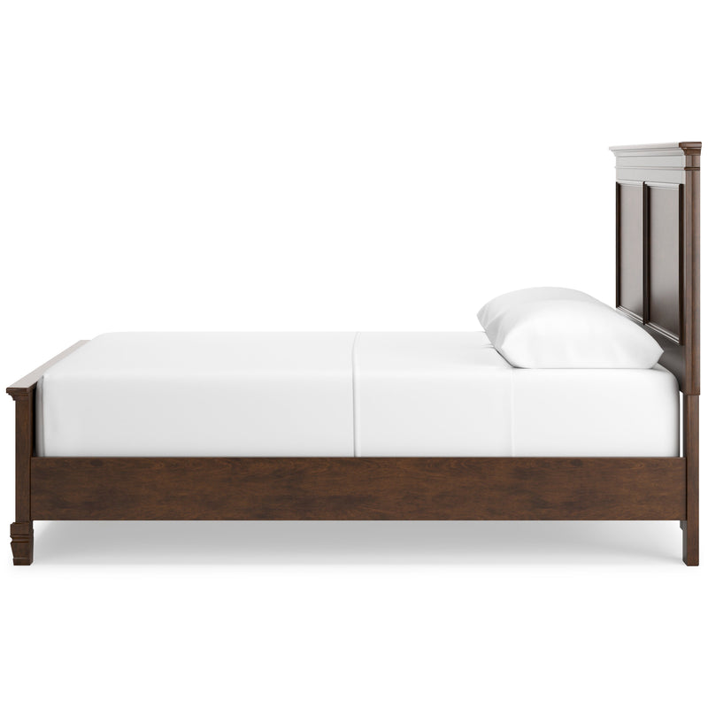 Danabrin Brown Queen Panel Bed - Lara FurnitureQueen Bed